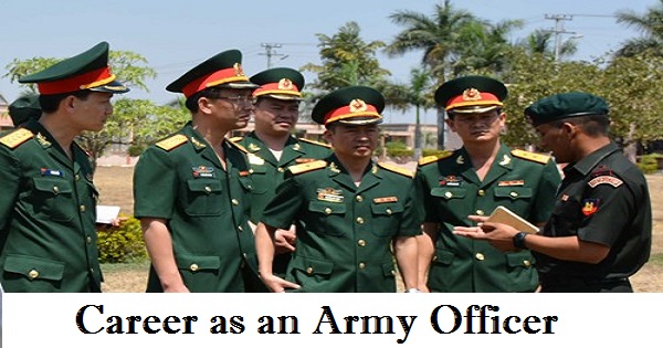 Career as an Army Officer 